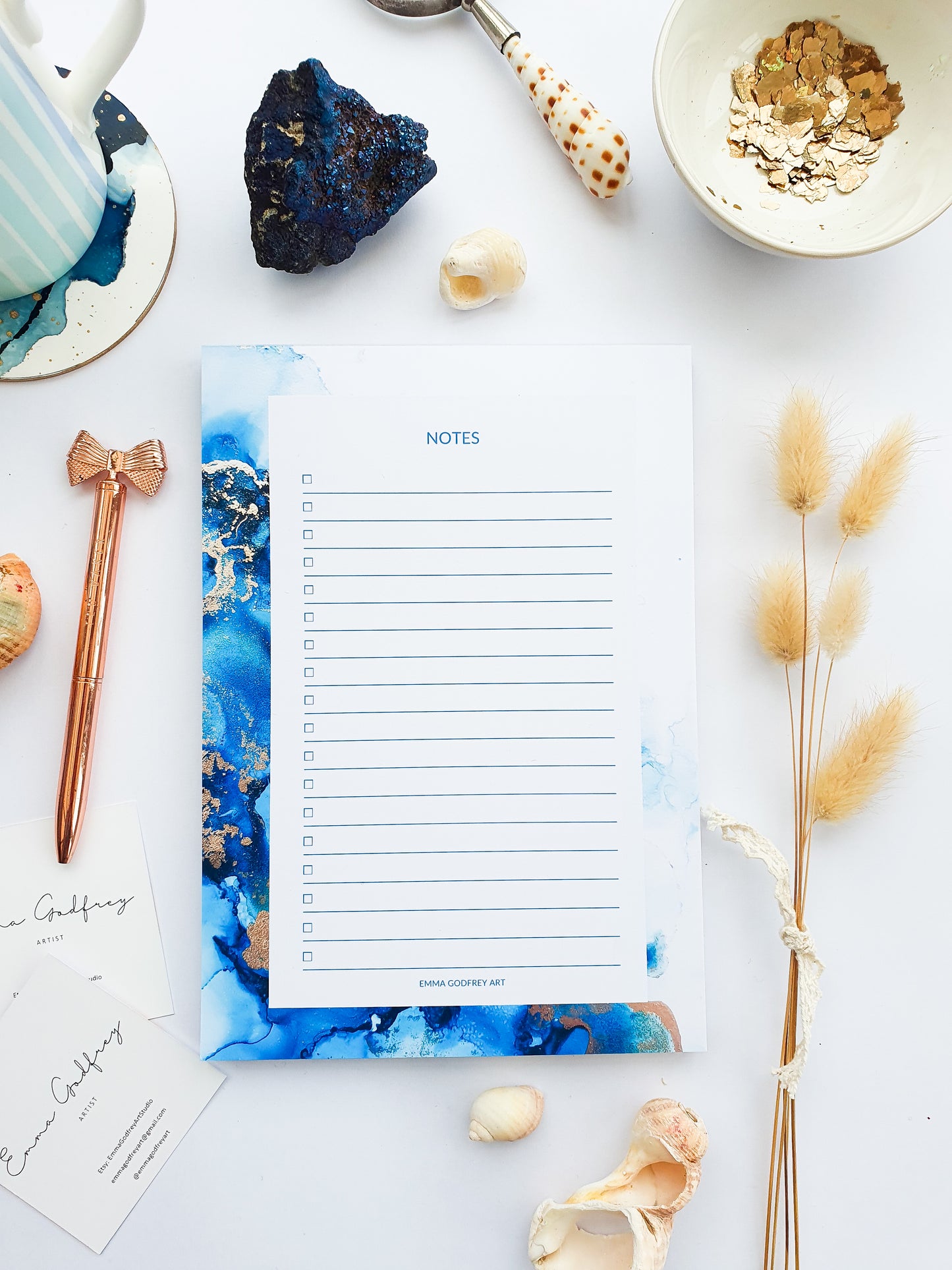 A5 Serenity Lined Notepad