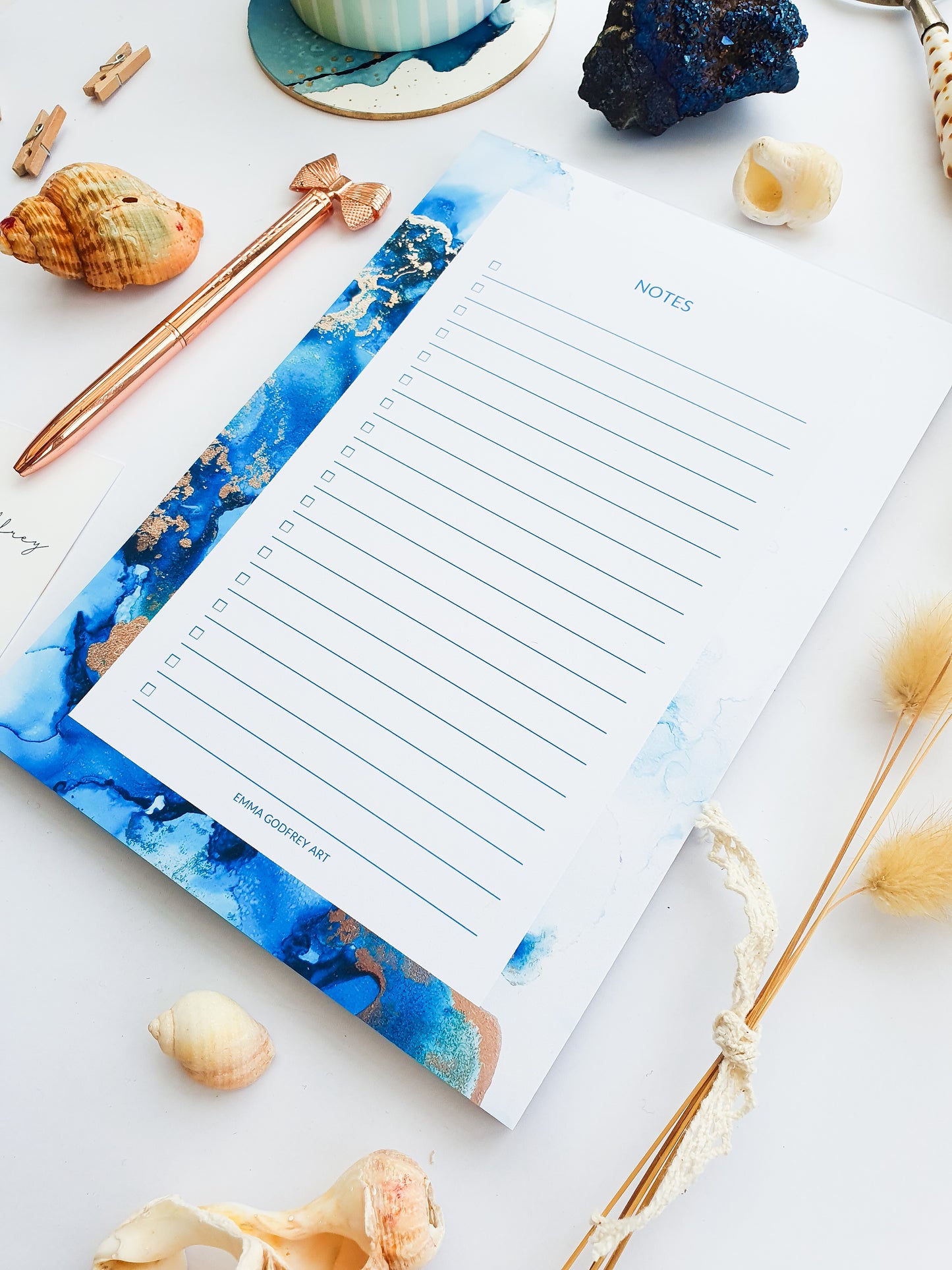 A5 Serenity Lined Notepad