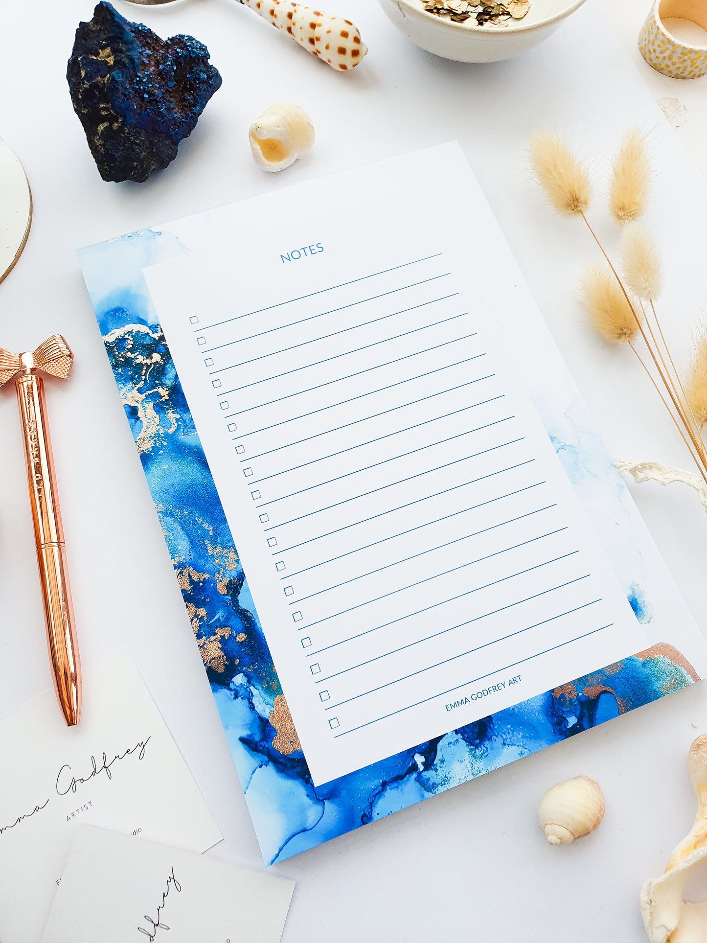 A5 Serenity Lined Notepad