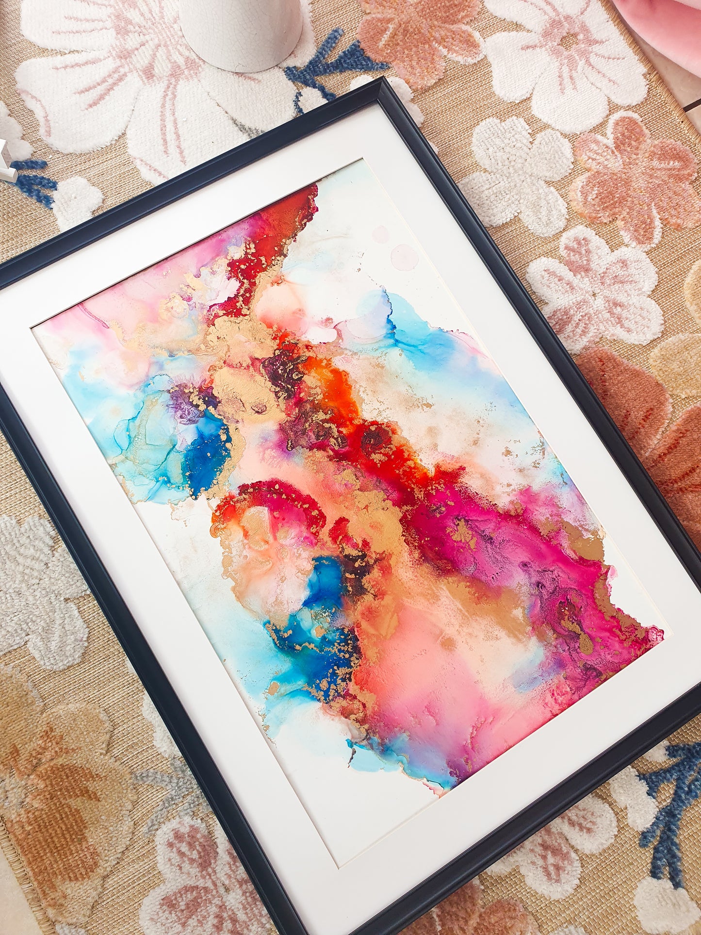 A2 Original Alcohol Ink Artwork