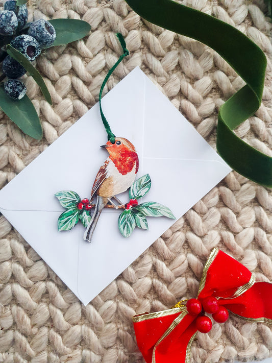 ROBIN Christmas Tree Ornament