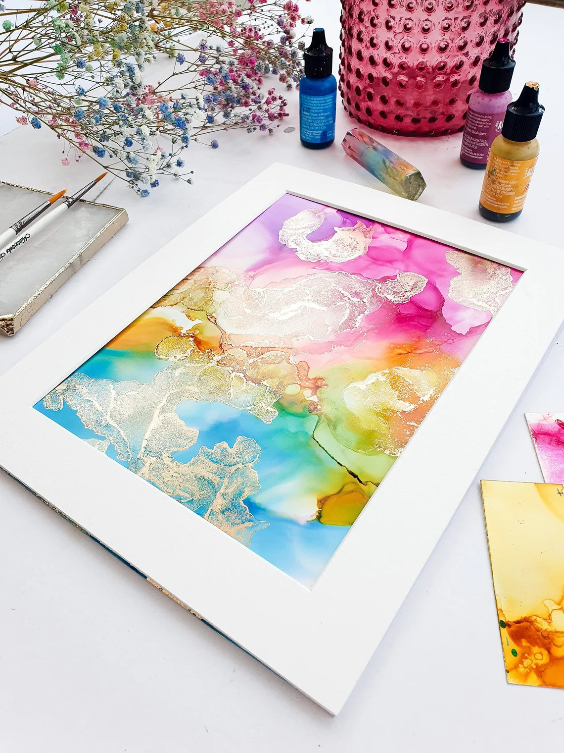 Original Alcohol Ink Artwork