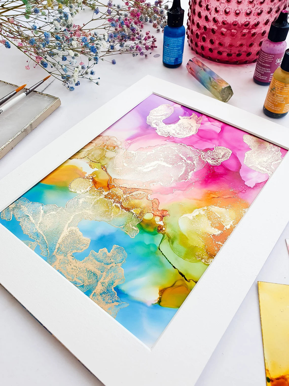 Original Alcohol Ink Artwork