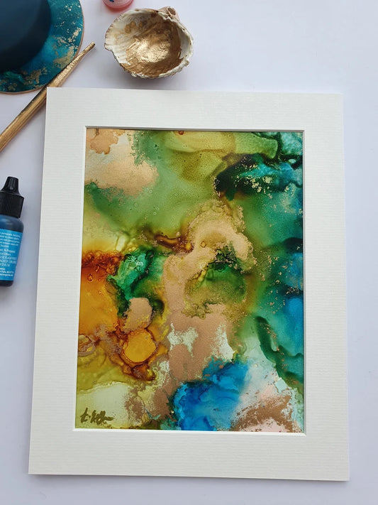 Original Alcohol Ink Artwork