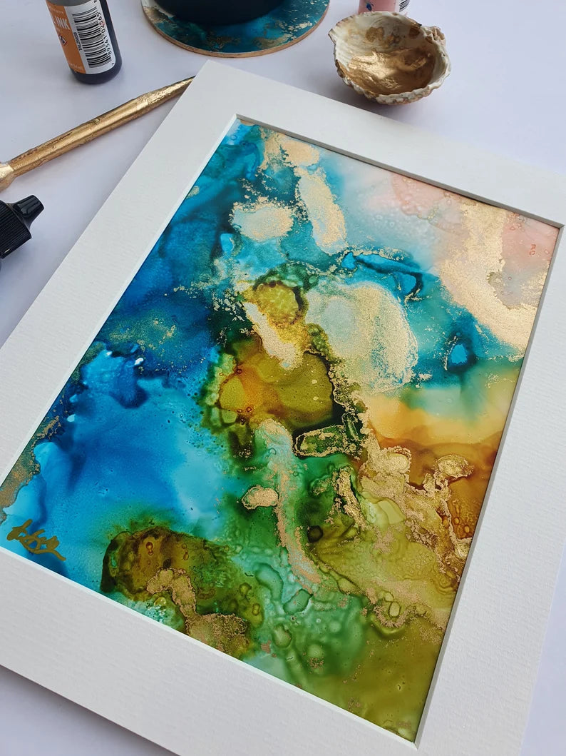 Original Alcohol Ink Artwork