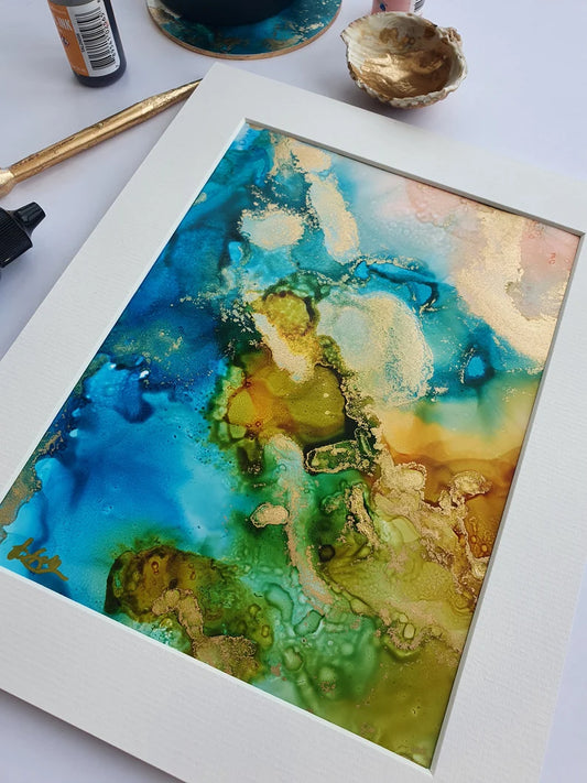 Original Alcohol Ink Artwork