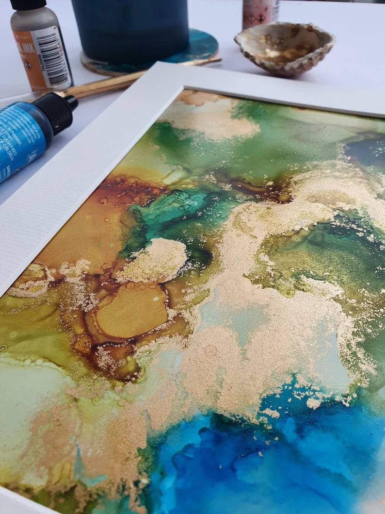 Original Alcohol Ink Artwork