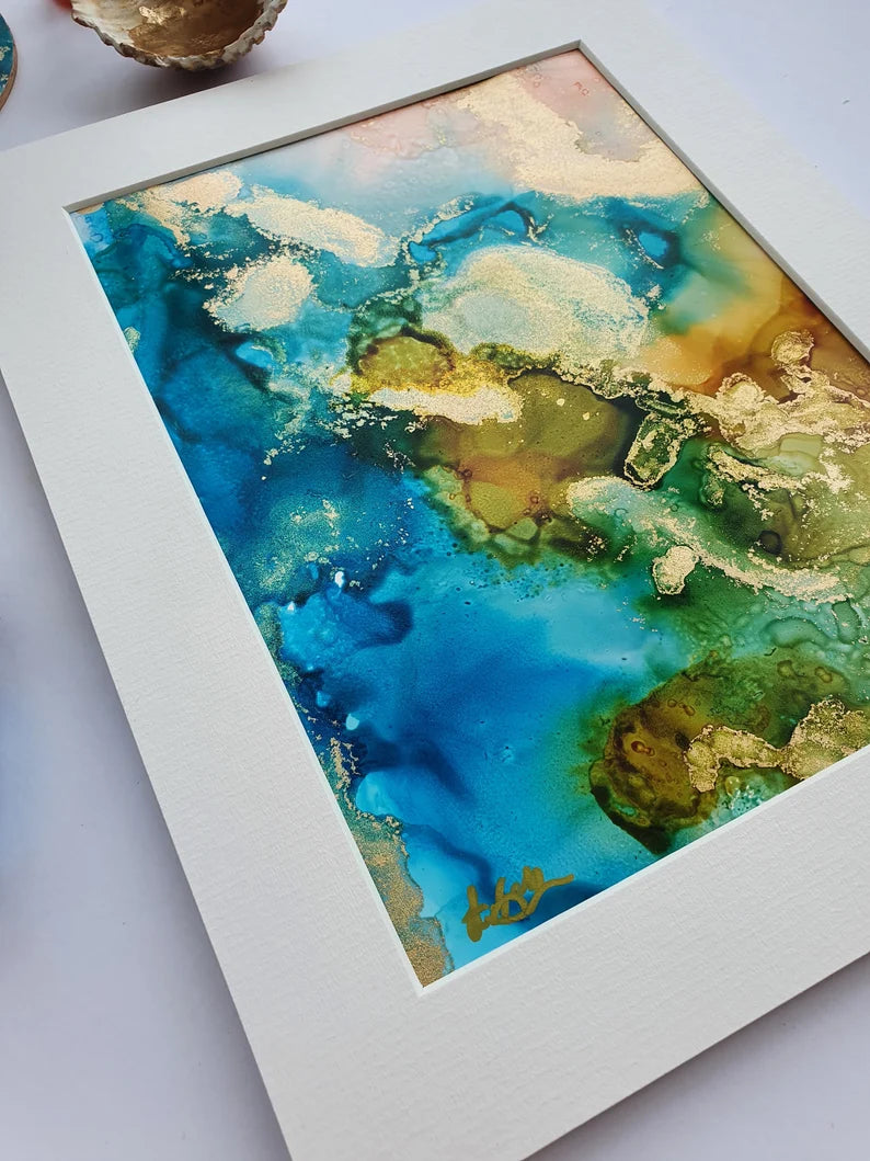 Original Alcohol Ink Artwork