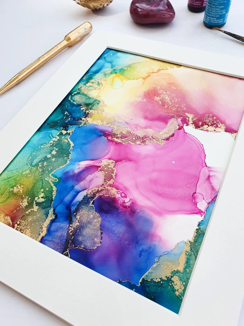 Original Alcohol Ink Artwork