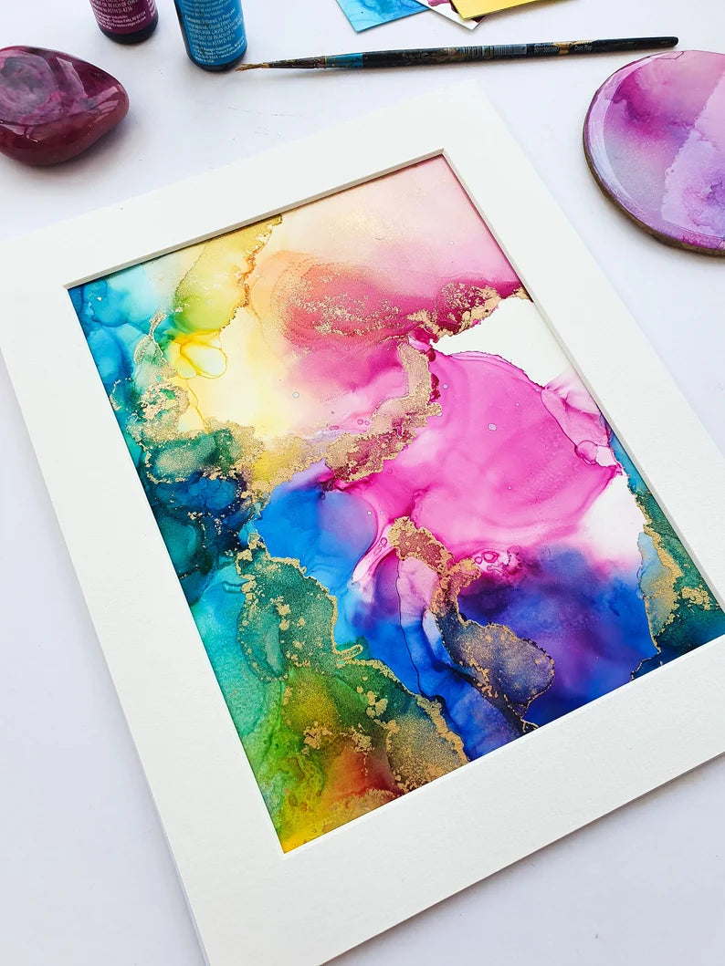 Original Alcohol Ink Artwork