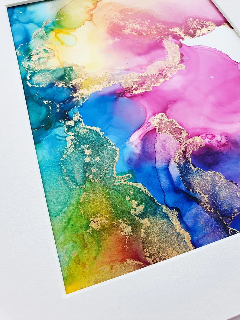 Original Alcohol Ink Artwork