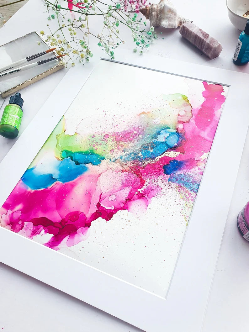 Original Alcohol Ink Artwork