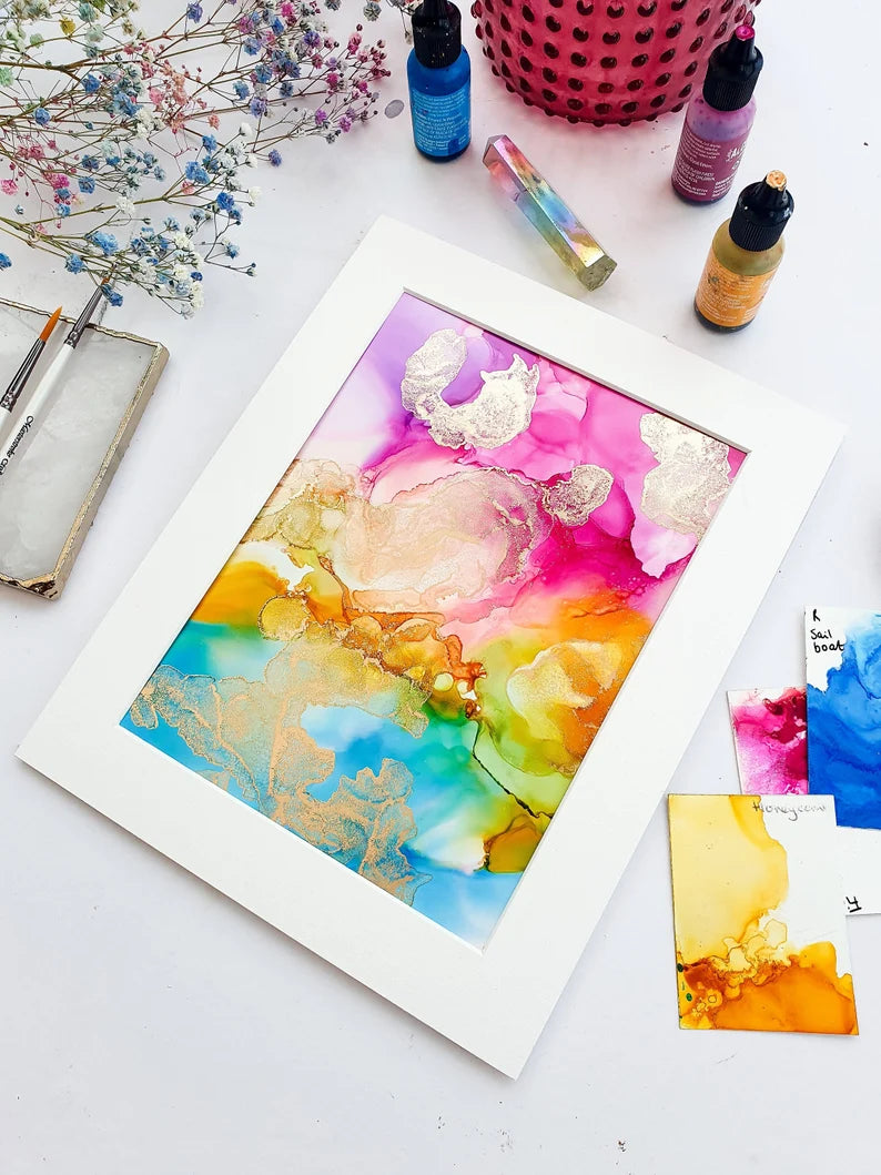 Original Alcohol Ink Artwork