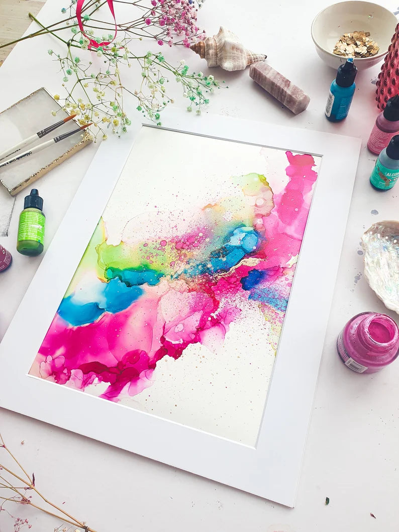 Original Alcohol Ink Artwork