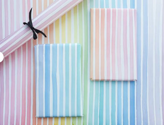 Rainbow Stripe Gift Wrap